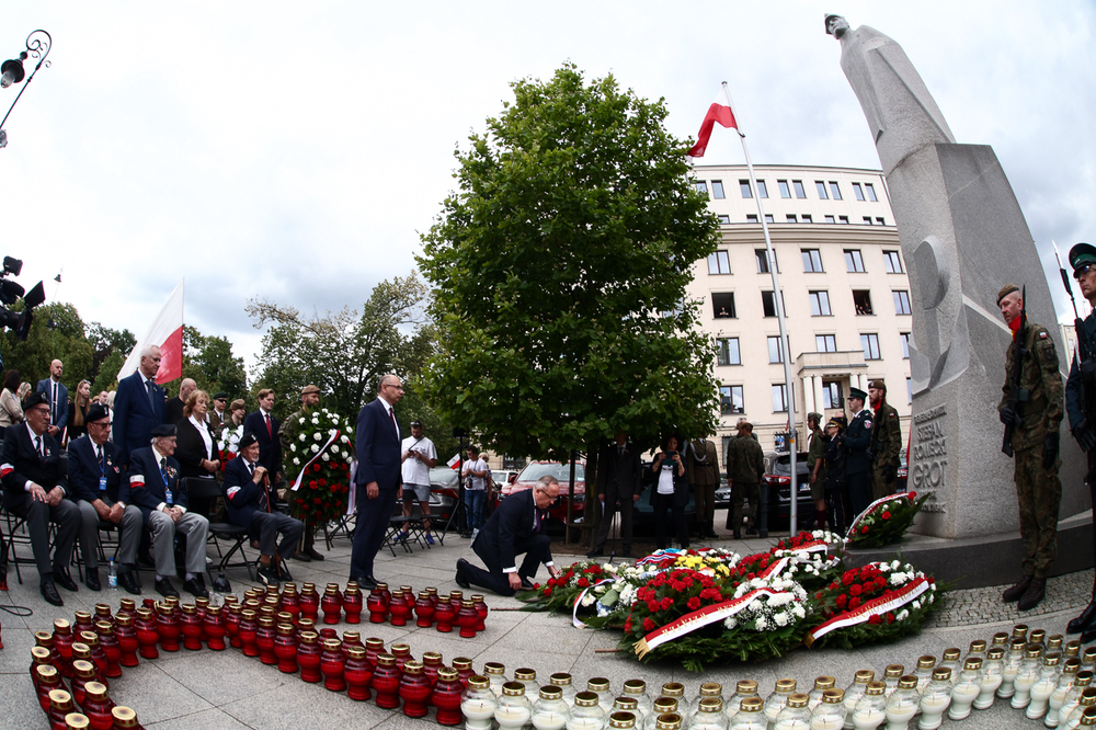 Obchody 81. rocznicy wybuchu Powstania Warszawskiego. 1 sierpnia 2025 r. Fot. Sławek Kasper (IPN)