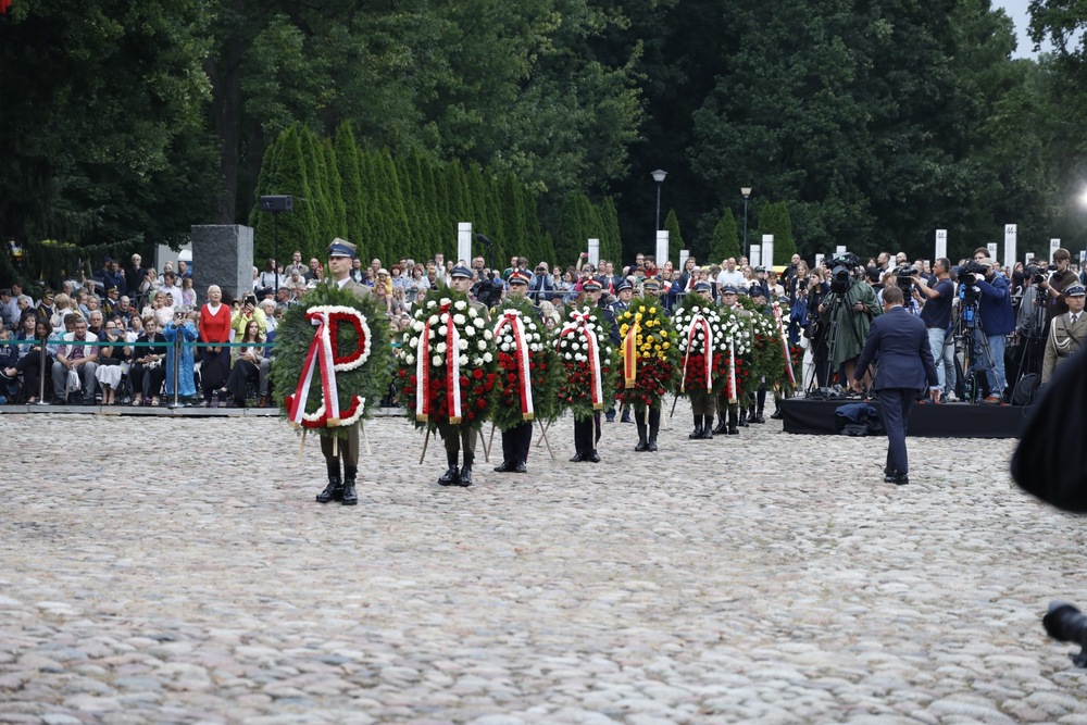 Obchody 81. rocznicy wybuchu Powstania Warszawskiego. 1 sierpnia 2025 r. Fot. Krzysztof Kapłon (IPN)