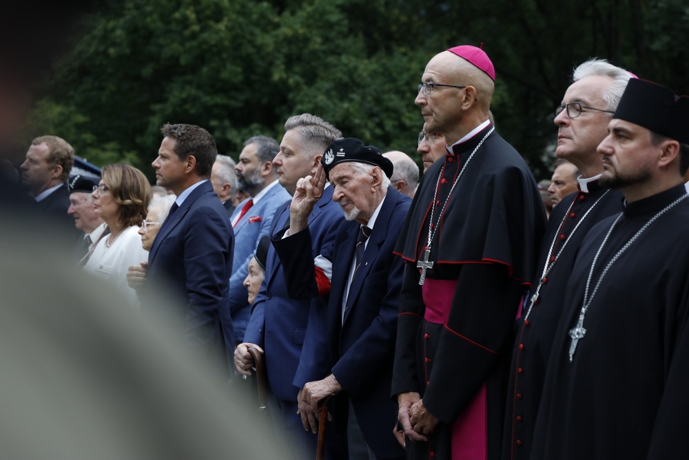 Obchody 81. rocznicy wybuchu Powstania Warszawskiego. 1 sierpnia 2025 r. Fot. Krzysztof Kapłon (IPN)