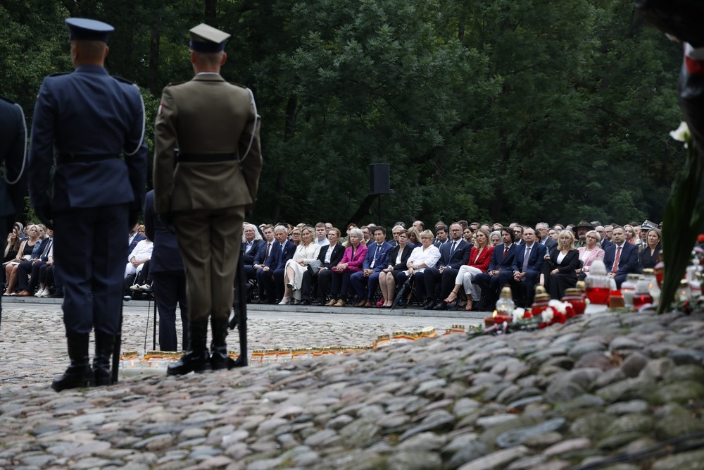 Obchody 81. rocznicy wybuchu Powstania Warszawskiego. 1 sierpnia 2025 r. Fot. Krzysztof Kapłon (IPN)