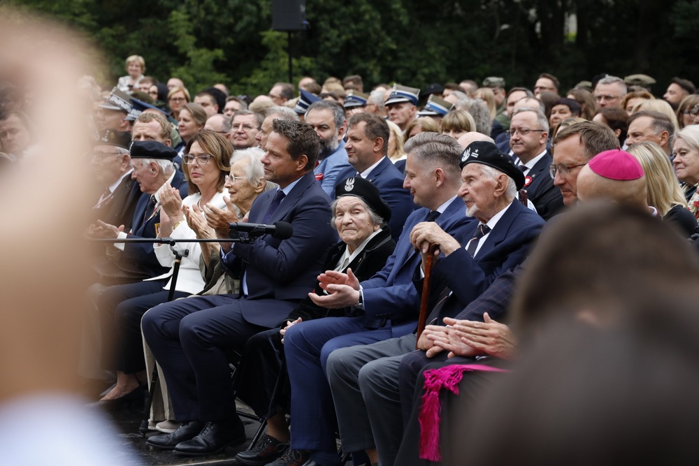 Obchody 81. rocznicy wybuchu Powstania Warszawskiego. 1 sierpnia 2025 r. Fot. Krzysztof Kapłon (IPN)