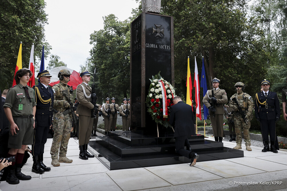 Obchody 81. rocznicy wybuchu Powstania Warszawskiego. 1 sierpnia 2025 r. Fot. Kancelaria Prezydenta RP