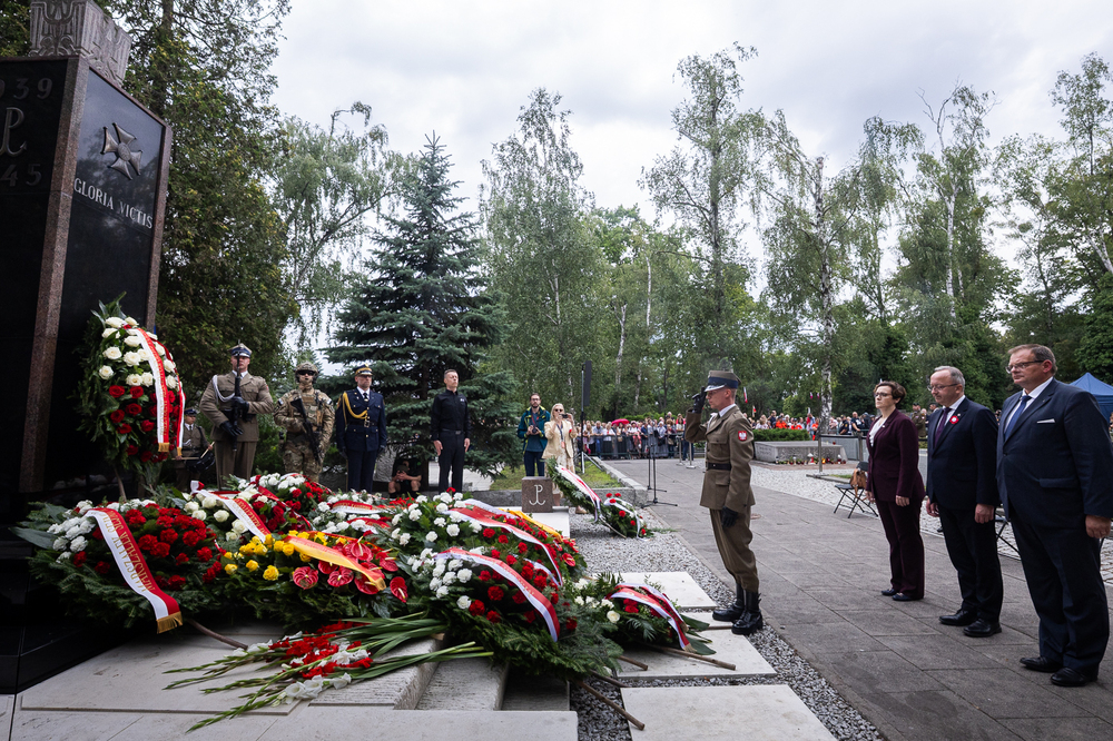 Obchody 81. rocznicy wybuchu Powstania Warszawskiego. 1 sierpnia 2025 r. Fot. Sławek Kasper (IPN)
