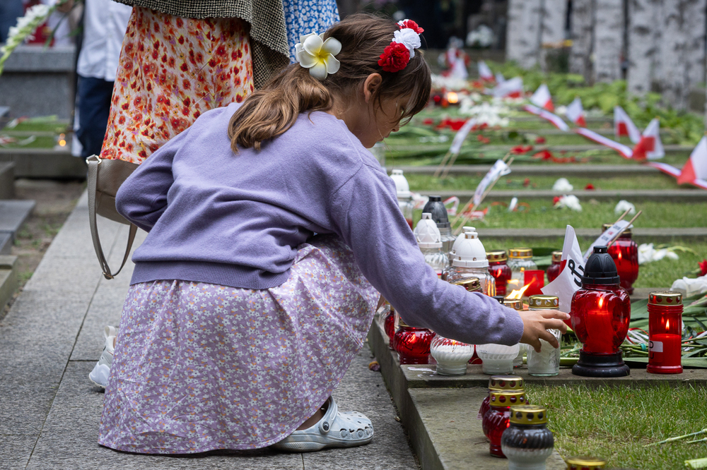 Obchody 81. rocznicy wybuchu Powstania Warszawskiego. 1 sierpnia 2025 r. Fot. Sławek Kasper (IPN)