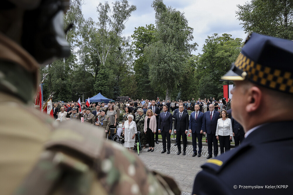 Obchody 81. rocznicy wybuchu Powstania Warszawskiego. 1 sierpnia 2025 r. Fot. Kancelaria Prezydenta RP