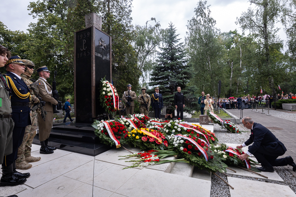 Obchody 81. rocznicy wybuchu Powstania Warszawskiego. 1 sierpnia 2025 r. Fot. Sławek Kasper (IPN)