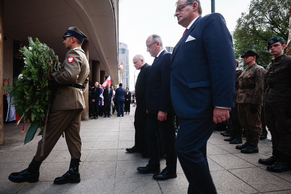 Uroczystości w 81. rocznicę zdobycia przez żołnierzy batalionu „Chrobry” posterunku żandarmerii niemieckiej Nordwache. Warszawa, 3 sierpnia 2025 r. Fot. Sławek Kasper (IPN)