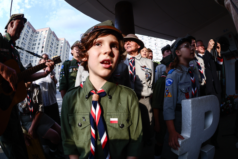 Uroczystości w 81. rocznicę zdobycia przez żołnierzy batalionu „Chrobry” posterunku żandarmerii niemieckiej Nordwache. Warszawa, 3 sierpnia 2025 r. Fot. Sławek Kasper (IPN)