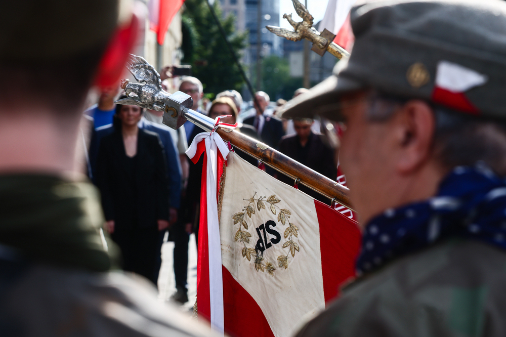 81. rocznica zdobycia posterunku żandarmerii niemieckiej „Nordwache” przez żołnierzy Batalionu „Chrobry I” – Warszawa, 3 sierpnia 2025. Fot. Sławomir Kasper (IPN)