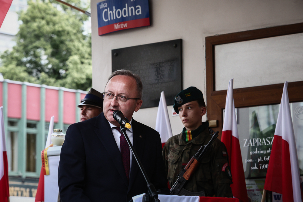 81. rocznica zdobycia posterunku żandarmerii niemieckiej „Nordwache” przez żołnierzy Batalionu „Chrobry I” – Warszawa, 3 sierpnia 2025. Fot. Sławomir Kasper (IPN)