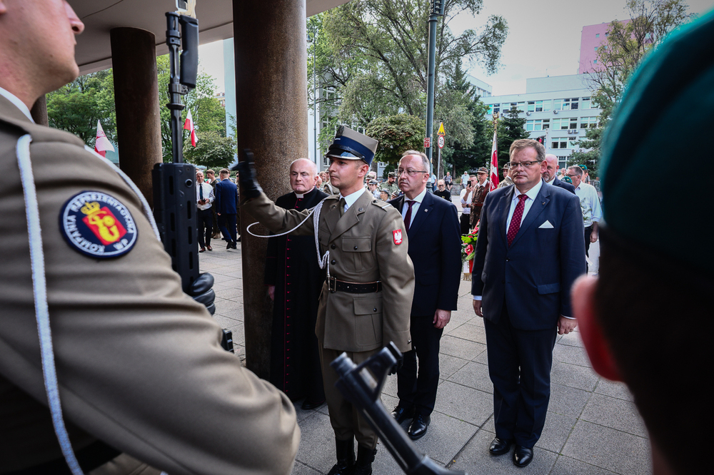 81. rocznica zdobycia posterunku żandarmerii niemieckiej „Nordwache” przez żołnierzy Batalionu „Chrobry I” – Warszawa, 3 sierpnia 2025. Fot. Sławomir Kasper (IPN)