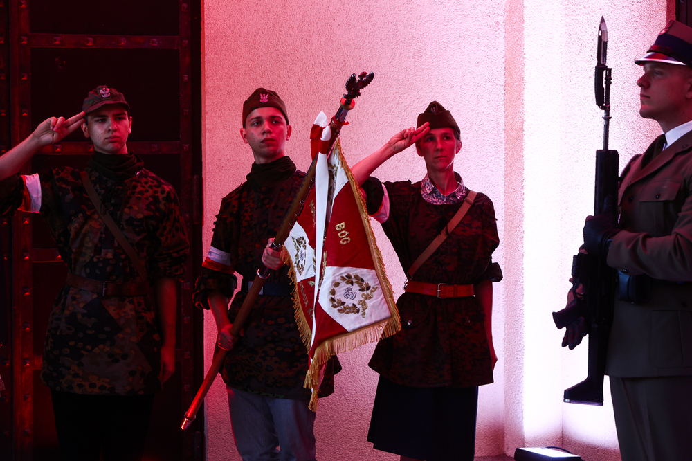 Uroczystość upamiętniająca Powstańców Warszawskich broniących Reduty PWPW – Warszawa, 4 sierpnia 2025