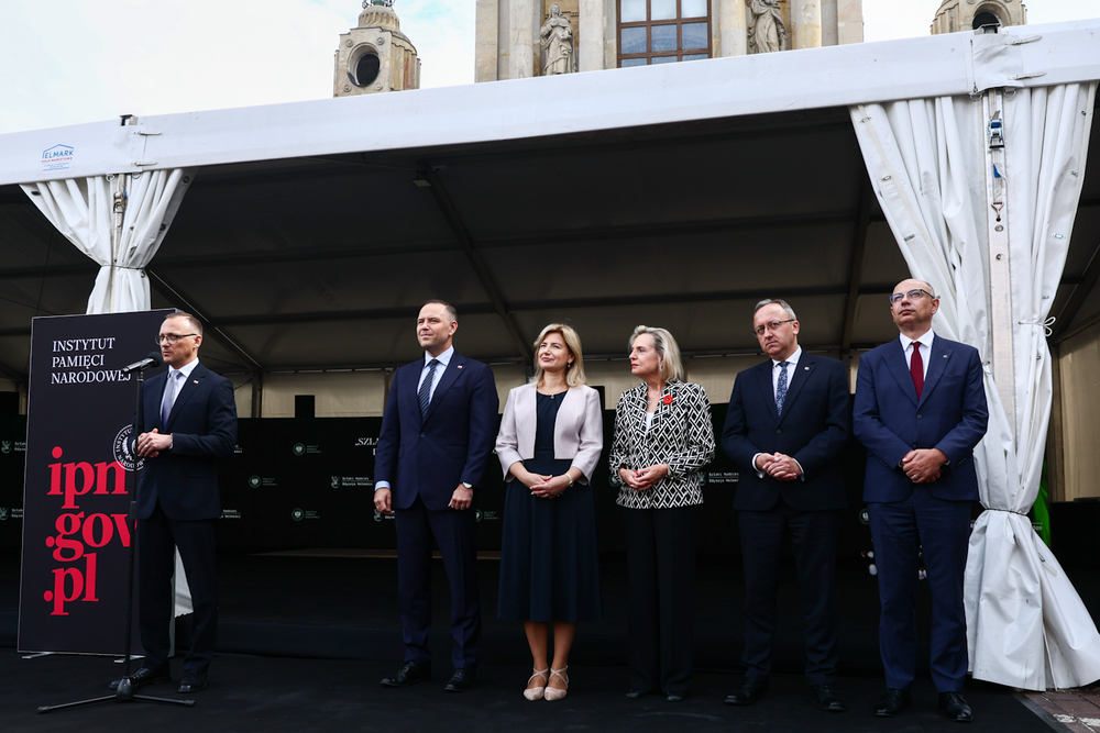 „Szlaki Nadziei. Odyseja Wolności” – prezentacja multimedialnej wystawy IPN – Warszawa, 5 sierpnia 2025. Fot. Sławek Kasper (IPN)