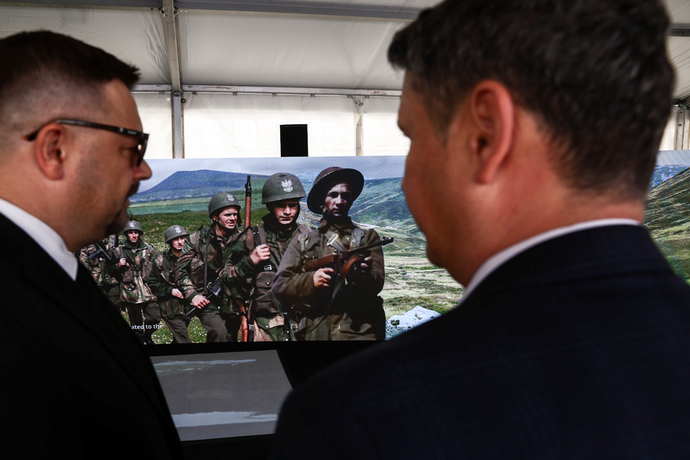 „Szlaki Nadziei. Odyseja Wolności” – prezentacja multimedialnej wystawy IPN – Warszawa, 5 sierpnia 2025. Fot. Sławek Kasper (IPN)