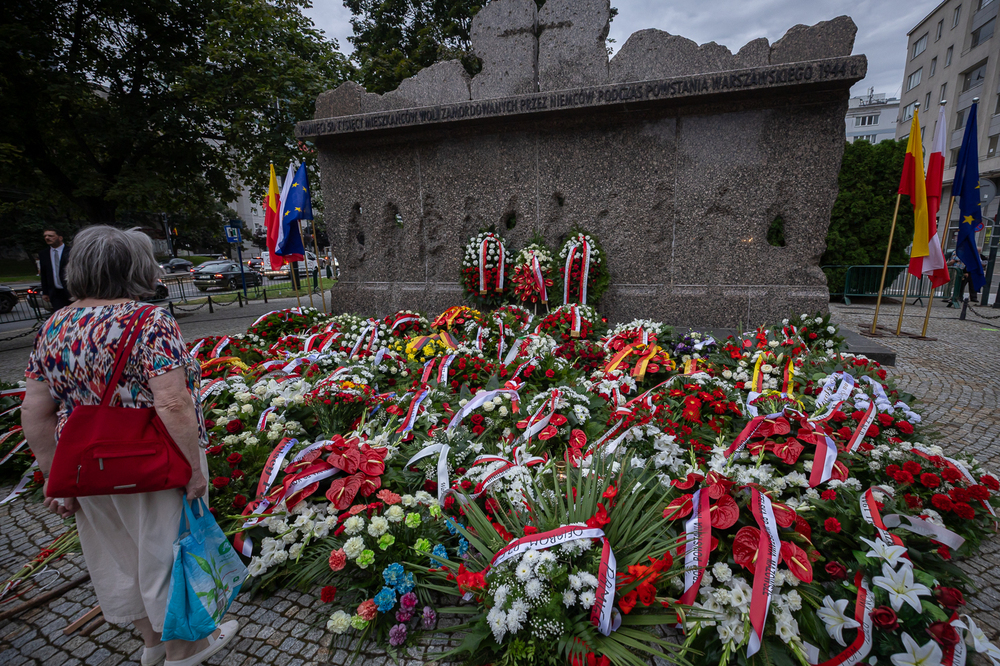 Upamiętniliśmy mieszkańców Warszawy – ofiary niemieckiej rzezi Woli – 5 sierpnia 2025. Fot. Sławek Kasper (IPN)