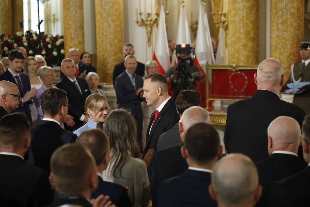 Zaprzysiężenie prezesa IPN dr. Karola Nawrockiego na Prezydenta RP – Warszawa, 6 sierpnia 2025. Fot. Krzysztof Kapłon (IPN)