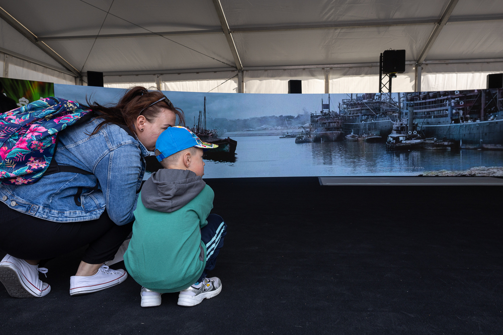 „Szlaki Nadziei. Odyseja Wolności” – prezentacja multimedialnej wystawy IPN – Warszawa, 6 sierpnia 2025. Fot. Sławek Kasper (IPN)