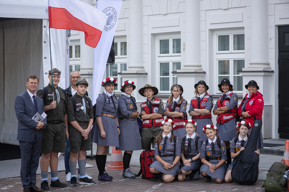 „Szlaki Nadziei. Odyseja Wolności” – prezentacja multimedialnej wystawy IPN – Warszawa, 6 sierpnia 2025. Fot. Sławek Kasper (IPN)