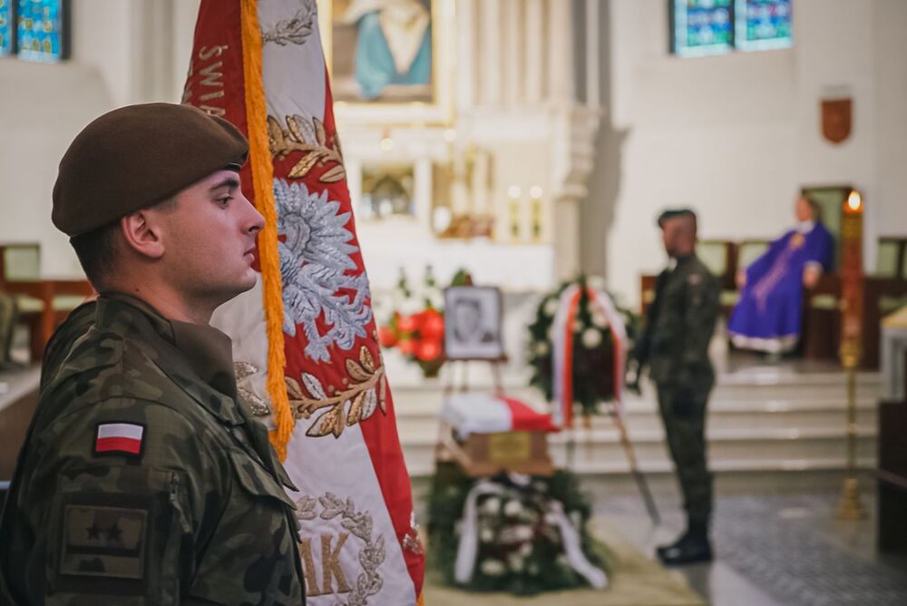 Uroczystości pogrzebowe Tadeusza Kwiecińskiego ps. Sosna – Bydgoszcz, 7 sierpnia 2025. Fot. Mateusz Niegowski (IPN)