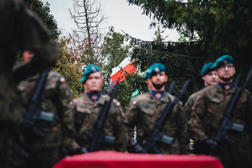 Uroczystości pogrzebowe Tadeusza Kwiecińskiego ps. Sosna – Bydgoszcz, 7 sierpnia 2025. Fot. Mateusz Niegowski (IPN)