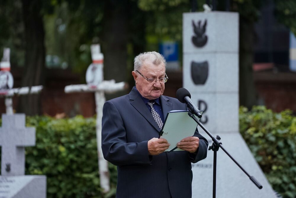 Uroczystości pogrzebowe Tadeusza Kwiecińskiego ps. Sosna – Bydgoszcz, 7 sierpnia 2025. Na zdj. Tadeusz Kwieciński. Fot. Mateusz Niegowski (IPN)