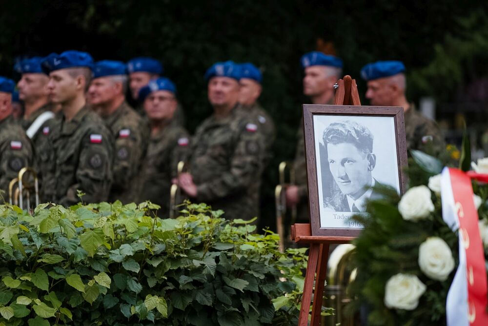 Uroczystości pogrzebowe Tadeusza Kwiecińskiego ps. Sosna – Bydgoszcz, 7 sierpnia 2025. Fot. Mateusz Niegowski (IPN)