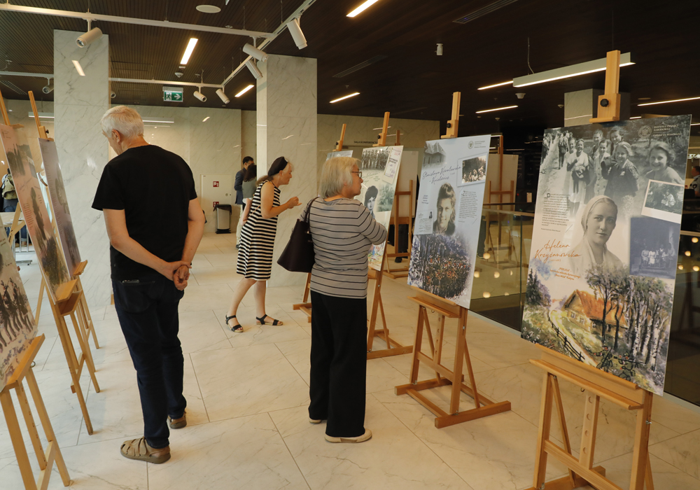 Wernisaż wystawy „Łączniczki wileńskiej Armii Krajowej” – Warszawa, 7 sierpnia 2025. Fot. Piotr Życieński (IPN)