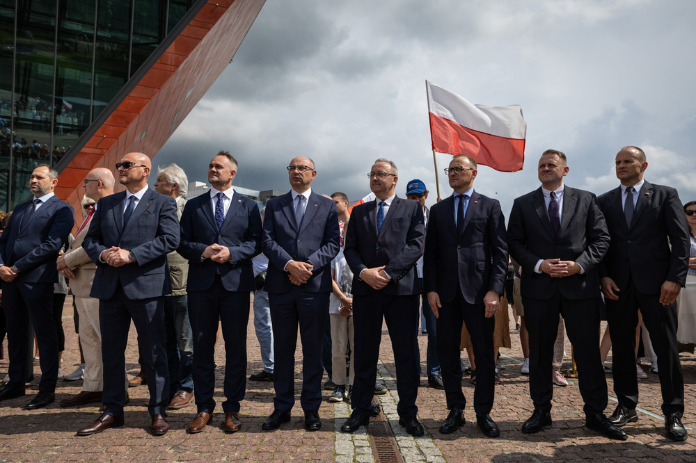 Dbamy o pamięć o polskich bohaterach – Gdańsk, 10 sierpnia 2025. Fot. Roman Jocher