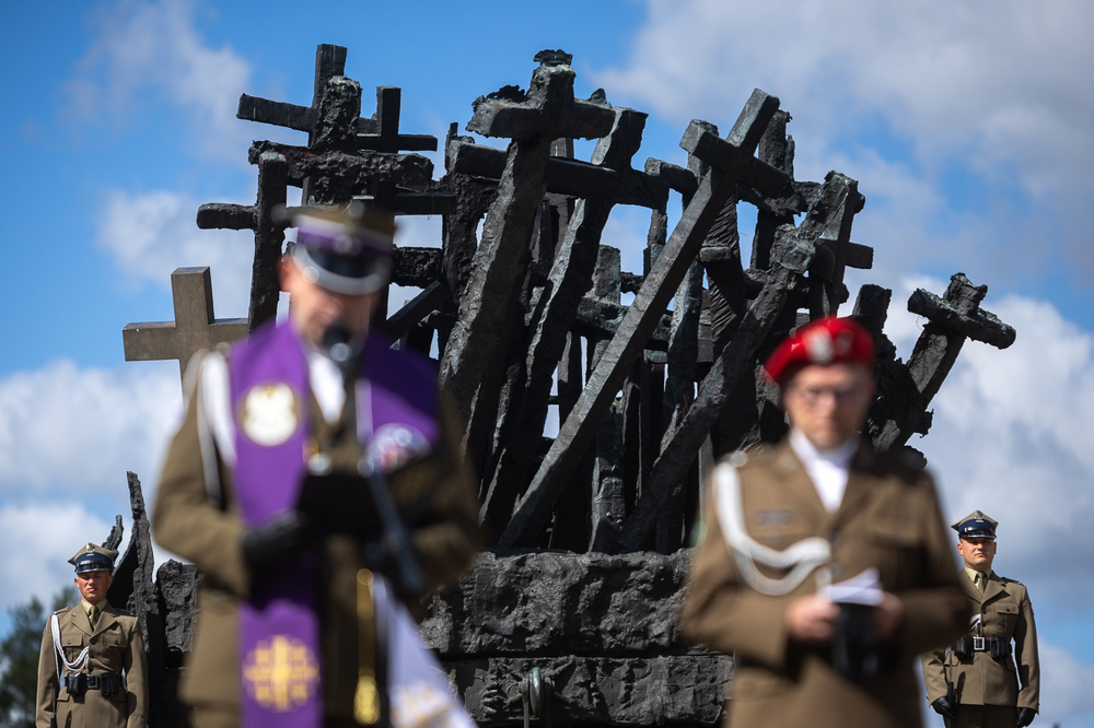 Uroczystość upamiętniająca ofiary operacji polskiej NKWD – Warszawa, 11 sierpnia 2025. Fot. Sławek Kasper (IPN)