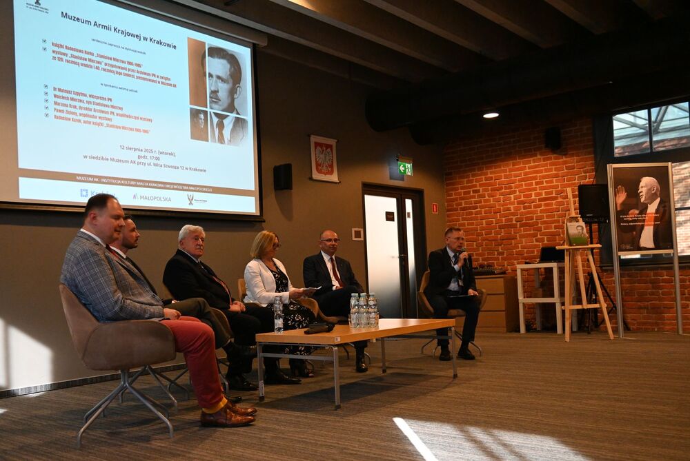 Finisaż wystawy „Stanisław Mierzwa” – Kraków, 12 sierpnia 2025. Fot. Janusz Ślęzak (IPN)