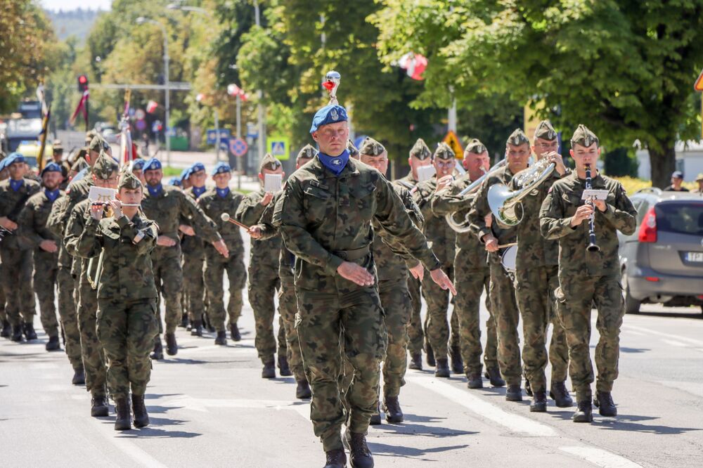 60. Marsz Szlakiem Pierwszej Kompanii Kadrowej – Kielce, 12 sierpnia 2025. Fot. Michał Zawisza (IPN)