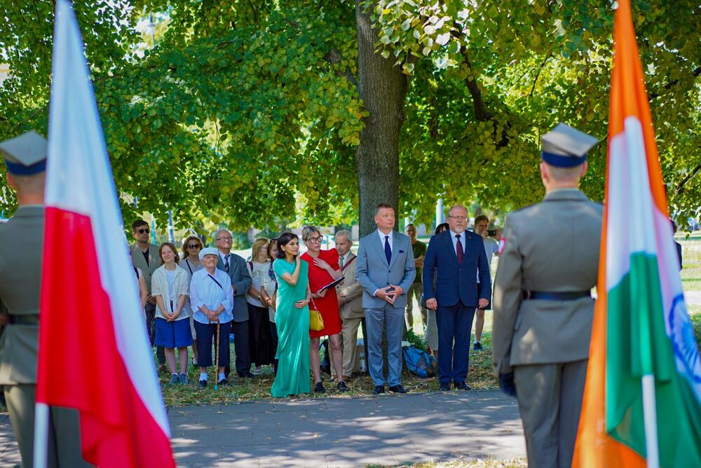 Upamiętniliśmy polskich uchodźców z ZSRS, którzy znaleźli schronienie w Indiach – Warszawa, 14 sierpnia 2025. Fot. Mateusz Niegowski (IPN)