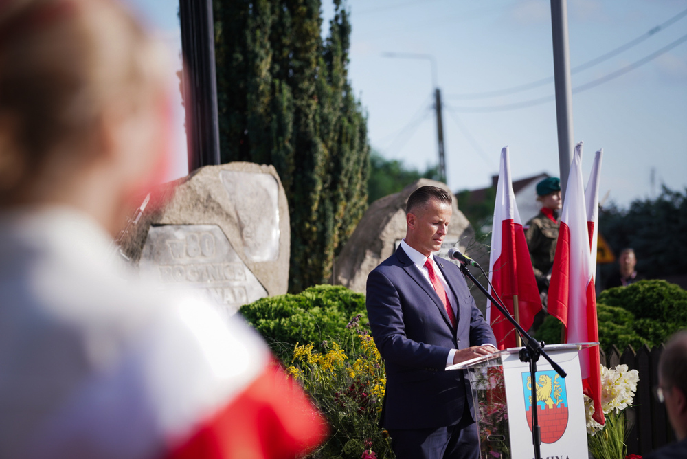Uroczystości w 105. rocznicę Bitwy nad Wkrą – Borkowo, 16 sierpnia 2025. Fot. Mateusz Niegowski (IPN)