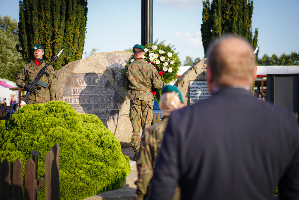 Uroczystości w 105. rocznicę Bitwy nad Wkrą – Borkowo, 16 sierpnia 2025. Fot. Mateusz Niegowski (IPN)