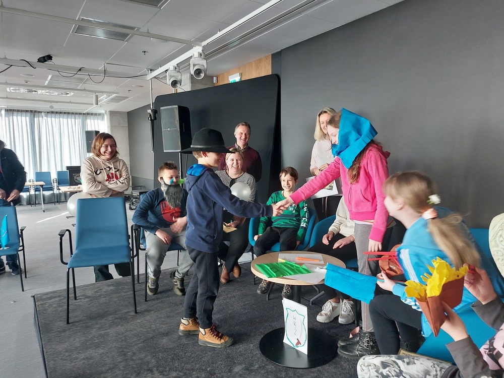 Cykl warsztatów rodzinnych „Budujemy od nowa!”. Fot. Marika Lis (IPN)