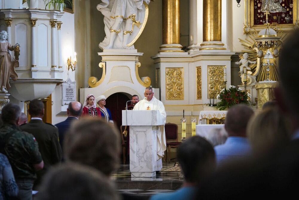 Obchody 105. rocznicy zwycięstwa polskich ułanów nad bolszewikami – Skrzeszew, 23 sierpnia 2025. Fot. Mateusz Niegowski (IPN)