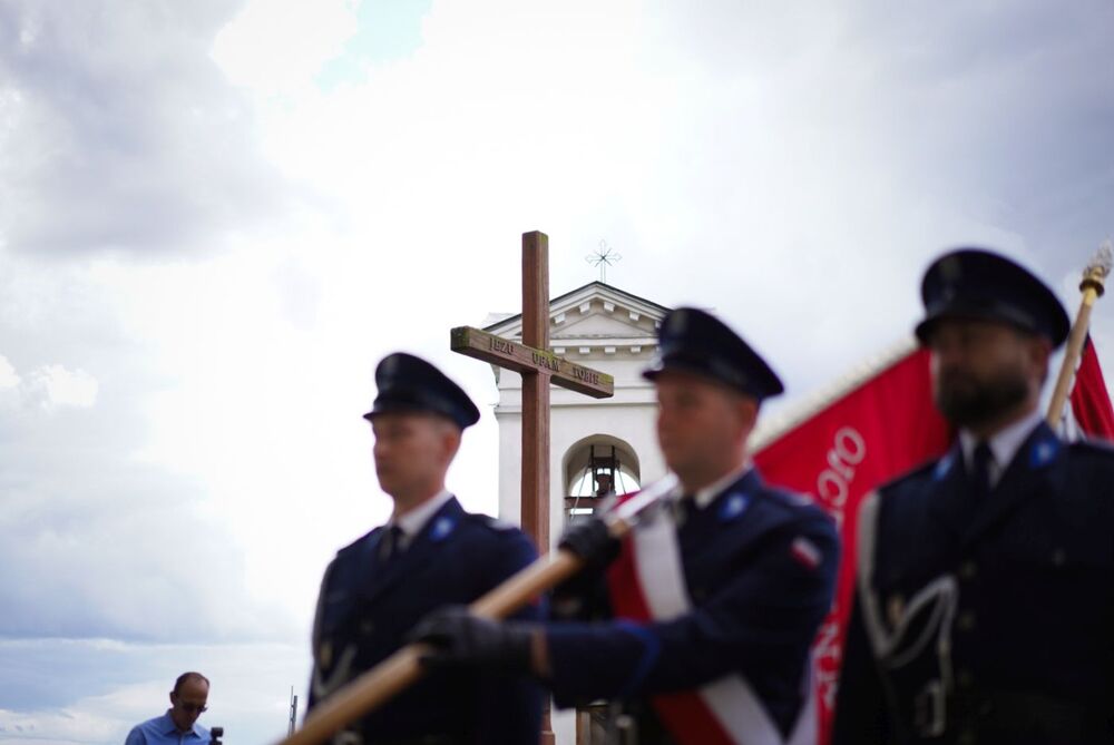 Obchody 105. rocznicy zwycięstwa polskich ułanów nad bolszewikami – Skrzeszew, 23 sierpnia 2025. Fot. Mateusz Niegowski (IPN)