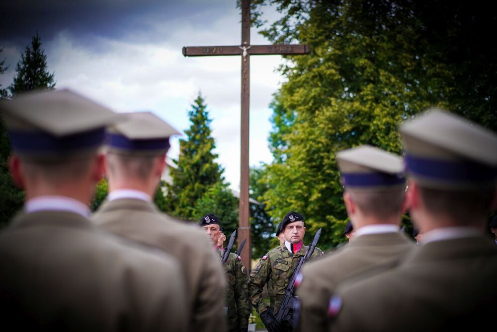 Obchody 105. rocznicy zwycięstwa polskich ułanów nad bolszewikami – Skrzeszew, 23 sierpnia 2025. Fot. Mateusz Niegowski (IPN)
