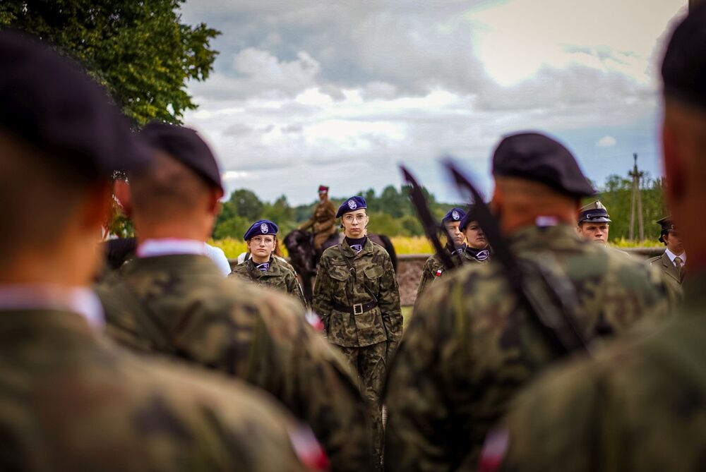 Obchody 105. rocznicy zwycięstwa polskich ułanów nad bolszewikami – Skrzeszew, 23 sierpnia 2025. Fot. Mateusz Niegowski (IPN)