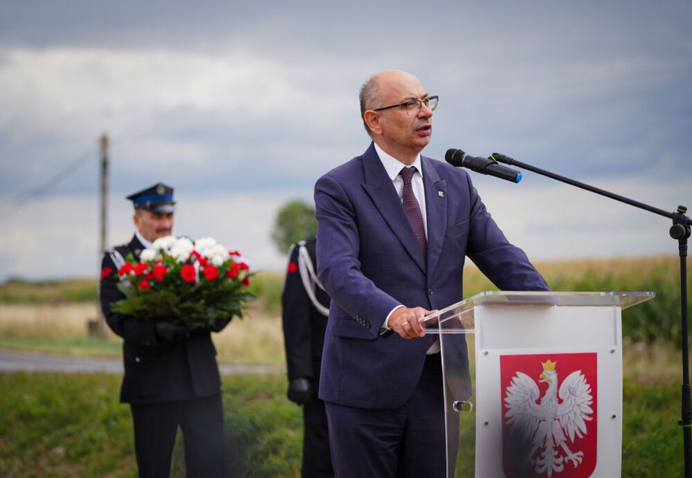 Obchody 105. rocznicy zwycięstwa polskich ułanów nad bolszewikami – Skrzeszew, 23 sierpnia 2025. Fot. Mateusz Niegowski (IPN)