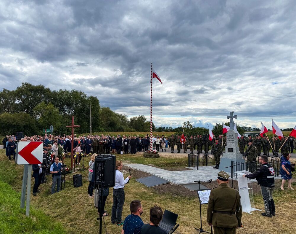 Obchody 105. rocznicy zwycięstwa polskich ułanów nad bolszewikami – Skrzeszew, 23 sierpnia 2025. Fot. Mateusz Niegowski (IPN)