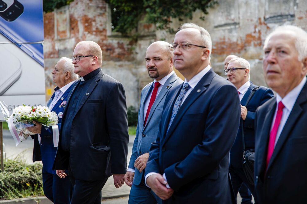 Obchody 45. rocznicy powstania NSZZ „Solidarność” – Bogatynia, 23 sierpnia 2025. Fot. Agata Ligęcka (IPN)