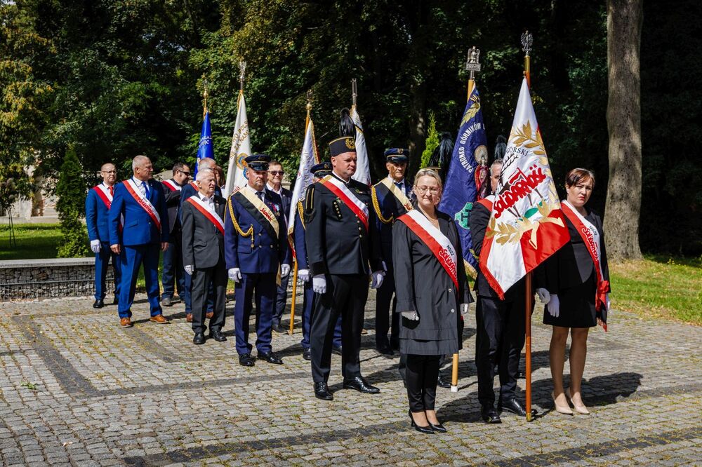 Obchody 45. rocznicy powstania NSZZ „Solidarność” – Bogatynia, 23 sierpnia 2025. Fot. Agata Ligęcka (IPN)