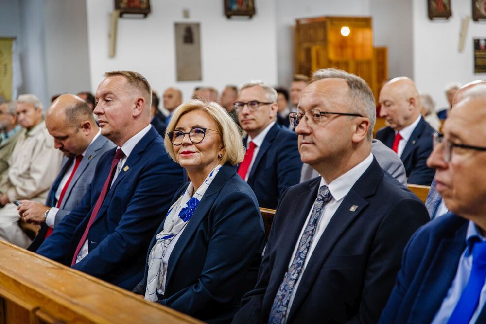 Obchody 45. rocznicy powstania NSZZ „Solidarność” – Bogatynia, 23 sierpnia 2025. Fot. Agata Ligęcka (IPN)