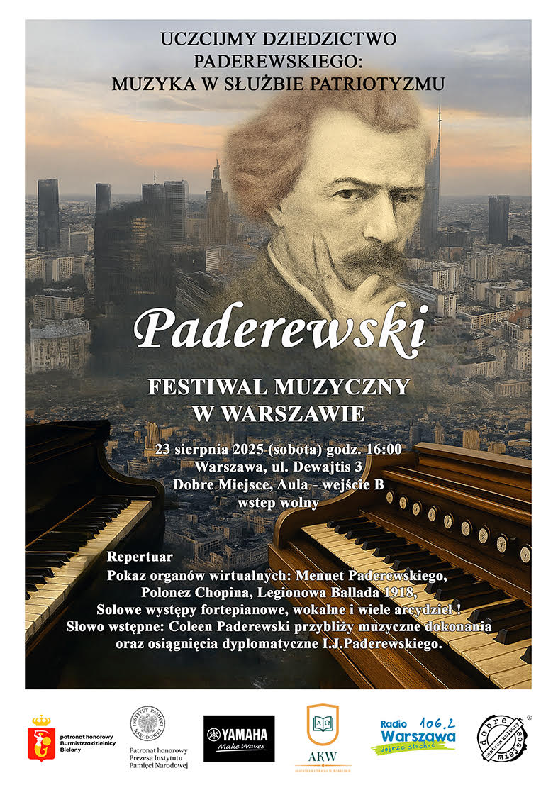 Paderewski Music Festival 2025 – muzyczne spotkanie z historią