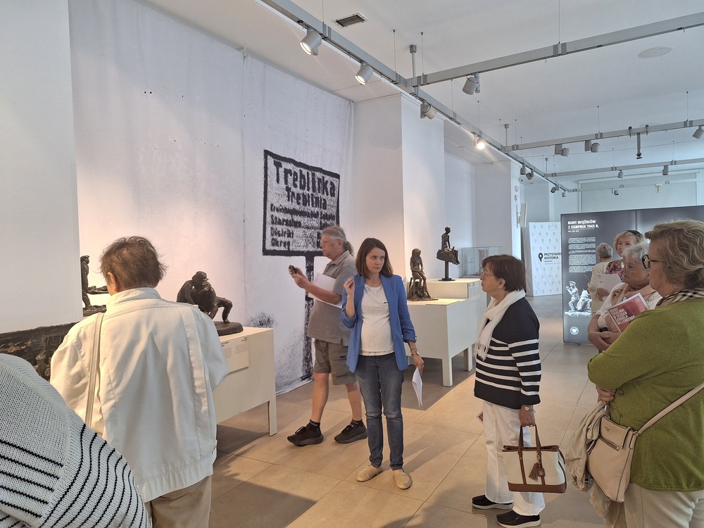 Słuchacze Instytutu Trzeciego Wieku poznali historię Samuela Willenberga – Warszawa, 27 sierpnia 2025. Fot. Michał Rybak (IPN)