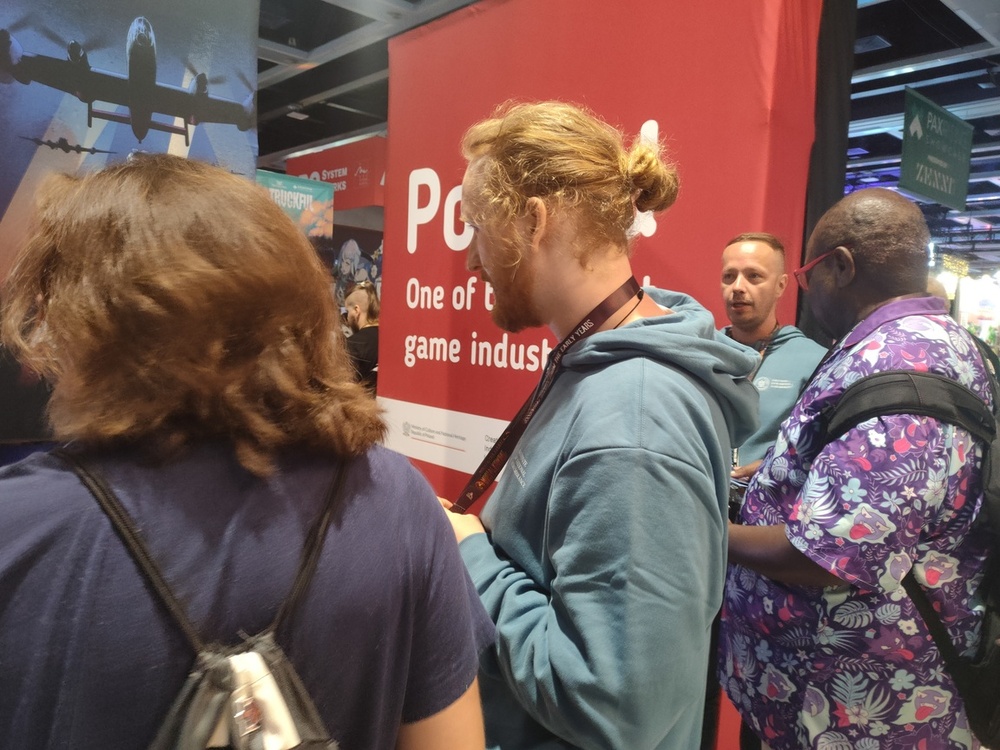 Biuro Nowych Technologii IPN na PAX West w Seattle – 29 sierpnia – 1 września 2025. Fot. Aleksander Kiryłów (IPN)