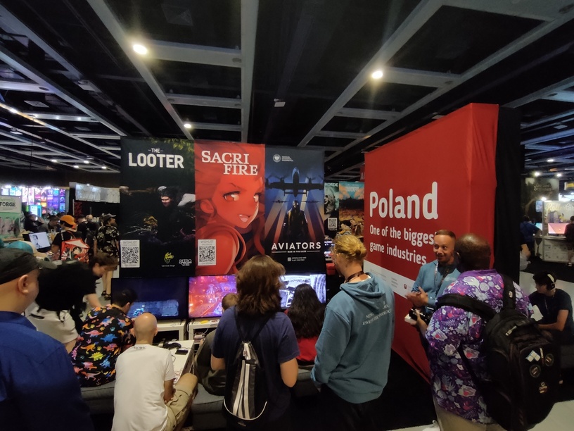 Biuro Nowych Technologii IPN na PAX West w Seattle – 29 sierpnia – 1 września 2025. Fot. Aleksander Kiryłów (IPN)