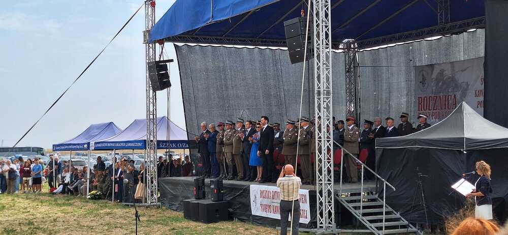 Uroczyste obchody 105. rocznicy bitwy pod Komarowem – 30-31 sierpnia 2025. Fot. Łukasz Bliszczak (IPN)