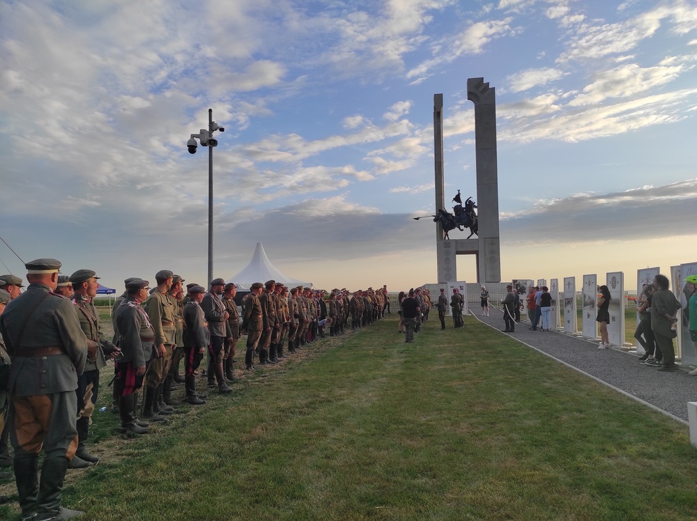 Uroczyste obchody 105. rocznicy bitwy pod Komarowem – 30-31 sierpnia 2025. Fot. Mateusz Marek (IPN)